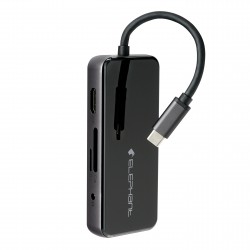 Elephant WEH-1012 Type-C USB3.0 all in one Wolan, Audio, 4K HDM