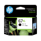 HP 67XL 高打印量黑色原廠墨盒