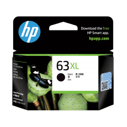 HP 63XL 高打印量黑色原廠墨盒