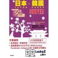 LUCKYSIM Japan and Korea 8 days LUCKYSIM Japan and Korea 8 days