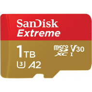 New SanDisk 1TB Extreme microSDXC V30 A2 190MB/s New SanDisk 1TB Extreme microSDXC V30 A2 190MB/s