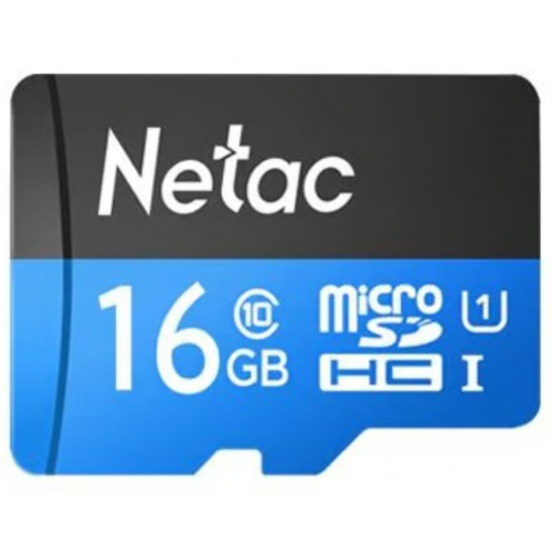 NETAC 16GB P500Standard MicroSDHC C10 90MB/s with adapter