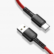 VFan Mobile Accessories for:- X22 nylon braided charging cables USB-A to Type C for 1.0m VFan Mobile Accessories for:- X22 nylon braided charging cables USB-A to Type C for 1.0m
